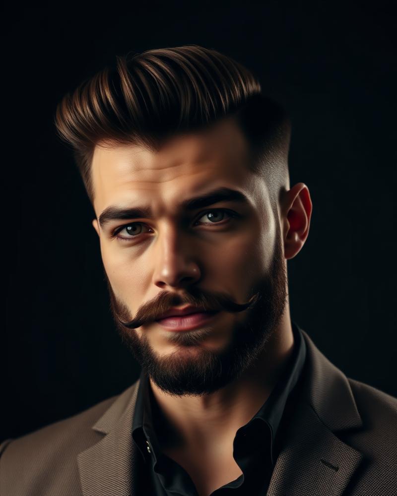 Styled client portrait